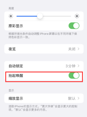 惠水苹果授权维修站分享iPhone轻点无法唤醒怎么办